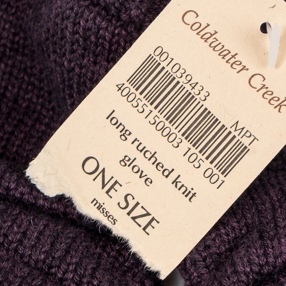NWT Coldwater Creek rouched long glove - Picture 2 of 3